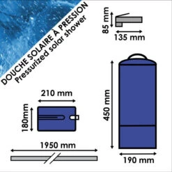 CAO Douche Solaire à Pression -Campingaz Magasin cao douche solaire a pression 5