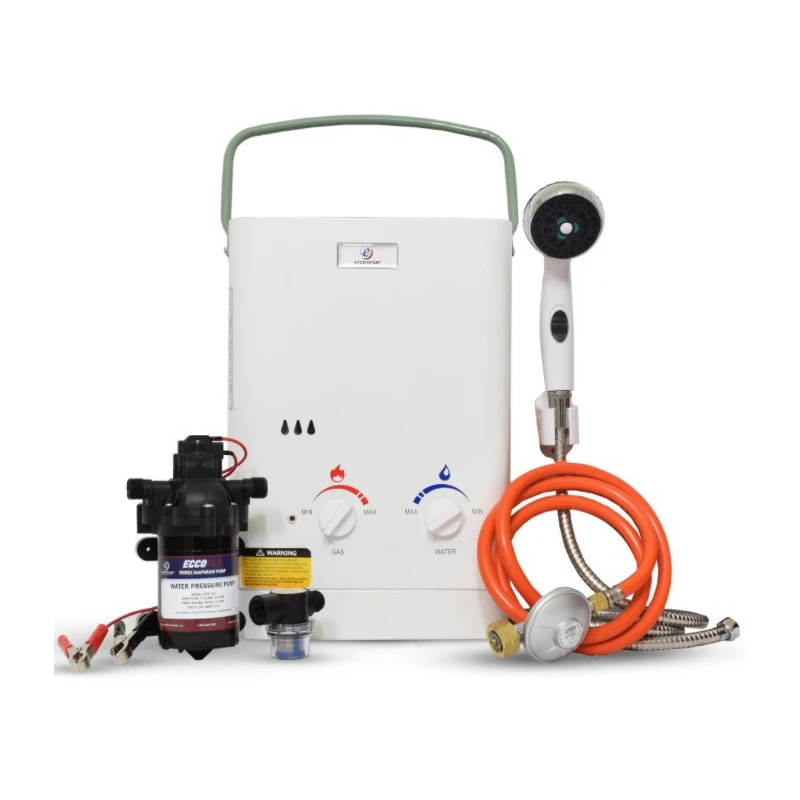 ECCOTEMP Kit Chauffe-eau CEL5 Avec Pompe 1 ECCOTEMP Kit Chauffe-eau CEL5 Avec Pompe