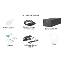 ECOFLOW Kit Glacier + Batterie 298 Wh 15 ECOFLOW Kit Glacier + Batterie 298 Wh -Campingaz Magasin ecoflow glaciere batterie 7