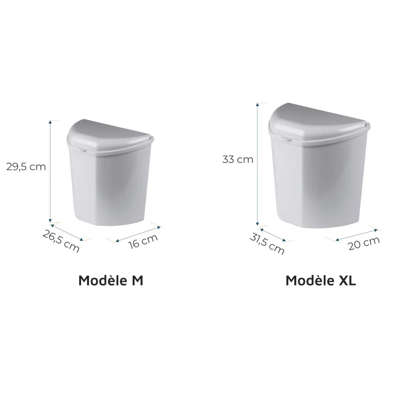 KAMPA Dustie Poubelle Avec Supports 3 KAMPA Dustie Poubelle Avec Supports – Image 3