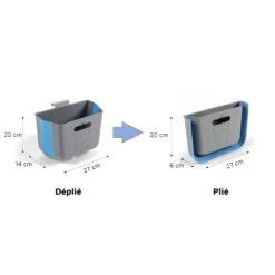 KAMPA Hanging Bin - Corbeille Compressible Suspendue -Campingaz Magasin kampa hanging bin corbeille compressible suspendue 2