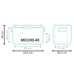 MESTIC Cool Box MCCHD-45 AC/DC 12 MESTIC Cool Box MCCHD-45 AC/DC -Campingaz Magasin mestic cool box mcchd 45 ac dc 2
