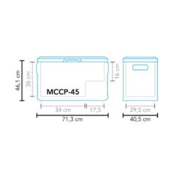 MESTIC Cool Box MCCP-45 AC/DC -Campingaz Magasin mestic cool box mccp 45 ac dc 2