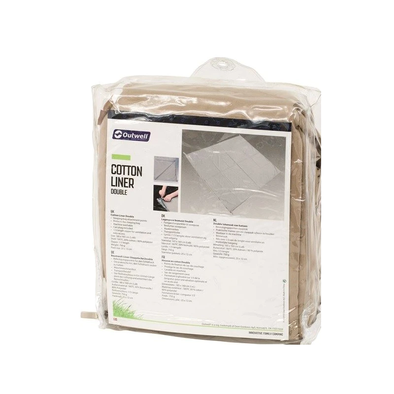 OUTWELL Drap De Soie Duvet Double 3 OUTWELL Drap De Soie Duvet Double – Image 3